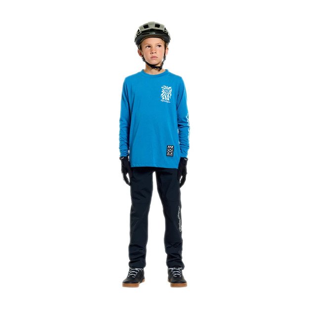 TLD LONG SLEEVE JERSEY YOUTH SKYLINE RIDE TEE ONE EYE AERO BLUE (38502800) 4