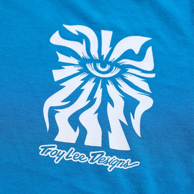 TLD WOMENS SHORT SLEEVE JERSEY LILIUM RIDE TEE ONE EYE AERO BLUE (37502800) 2