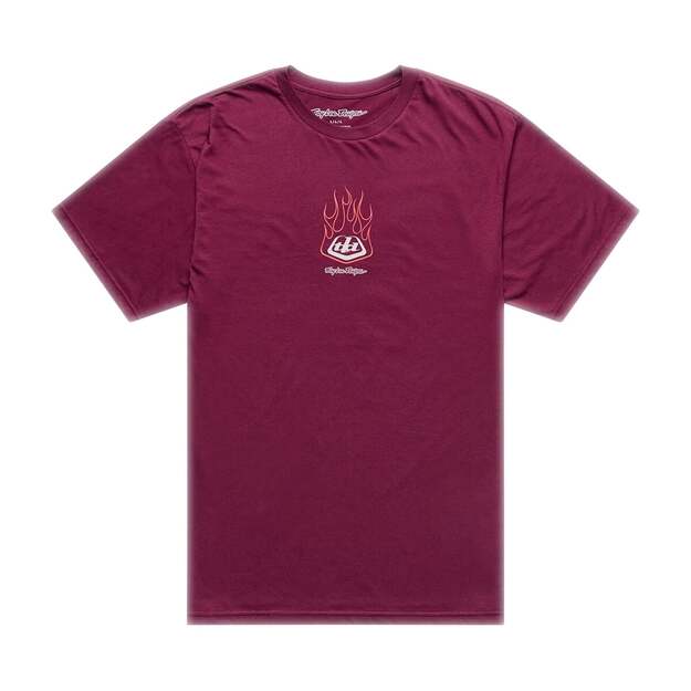 TLD SHORT SLEEVE TEE FLAME2 SANGRIA (70173101)