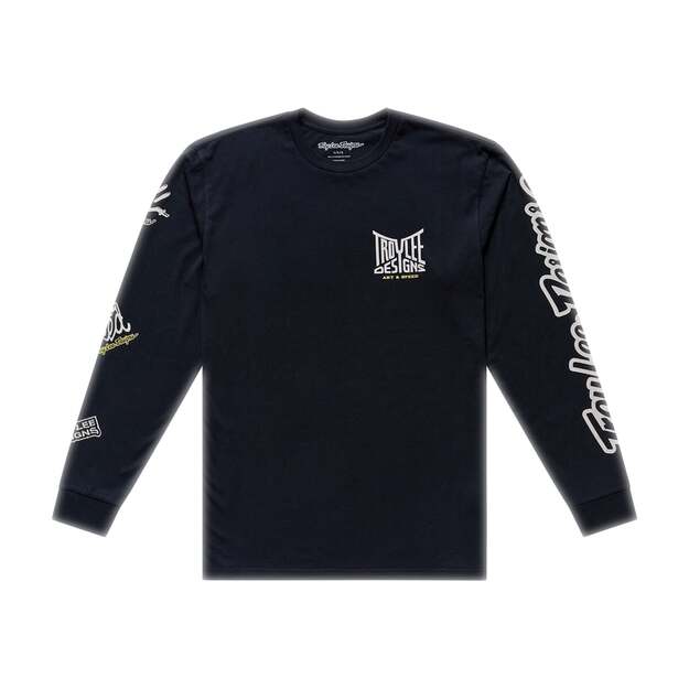 TLD LONG SLEEVE TEE HANDLEBAR BLACK (72970101)
