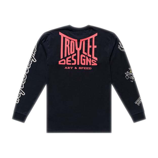 TLD LONG SLEEVE TEE HANDLEBAR BLACK (72970101) 1