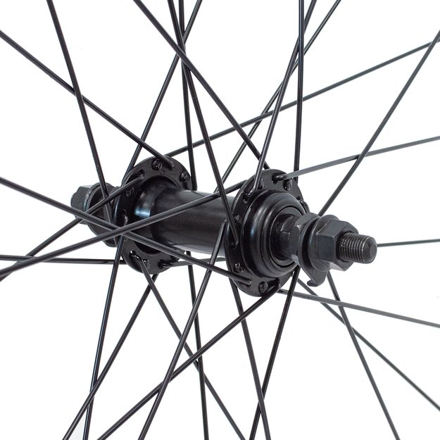 Priekinis ratas ZLA-019 28/29  // V-Brake, 28H, veržlės, dvigubas, kniedytas, aliuminis 1