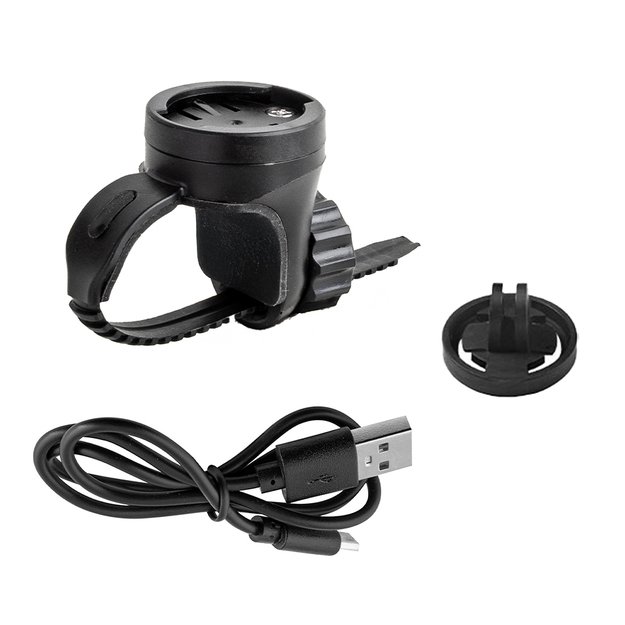 Priekinis žibintas FORCE PIPE // 550LM, USB-C 1