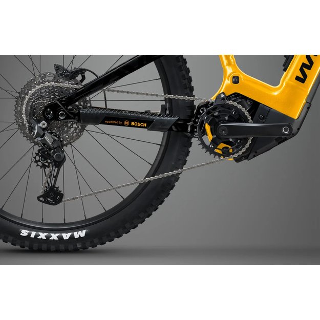 Pilnos amortizacijos elektrinis dviratisWHYTE Kado S 800 Pearl yellow (AWEKAS800)