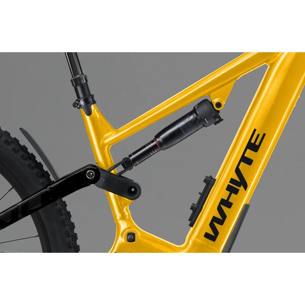Pilnos amortizacijos elektrinis dviratisWHYTE Kado S 800 Pearl yellow (AWEKAS800)