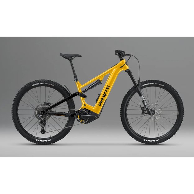 Pilnos amortizacijos elektrinis dviratisWHYTE Kado S 800 Pearl yellow (AWEKAS800)