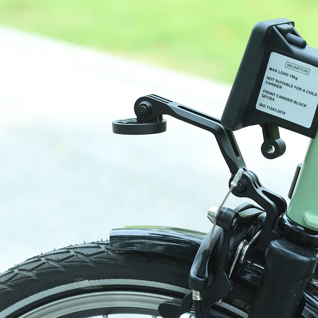 Priekinio žibinto laikiklis/adapteris Magicshine FORKIX - Mount for Brompton Folding Bikes // GoPro mount