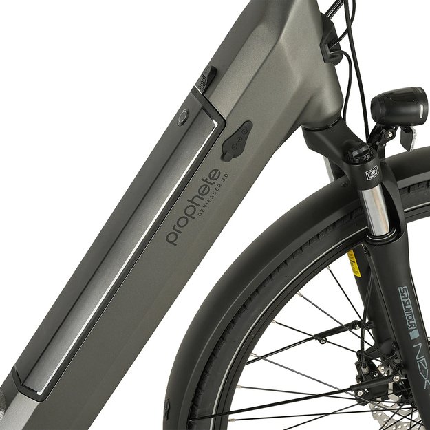 Elektrinis Prophete Geniesser 3.0 City 28  // N7, dydis 19  (48 cm) (pilka)