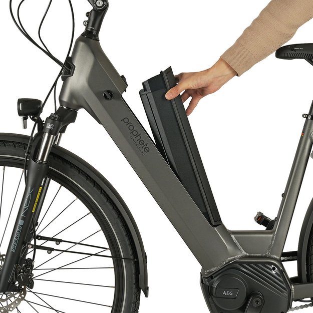 Elektrinis Prophete Geniesser 3.0 City 28  // N7, dydis 19  (48 cm) (pilka)