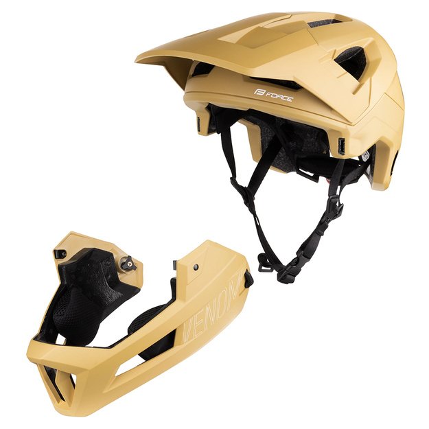 Downhill &scaron;almas FORCE VENOM // dydis: S/M (55-58 cm) (smėlio)