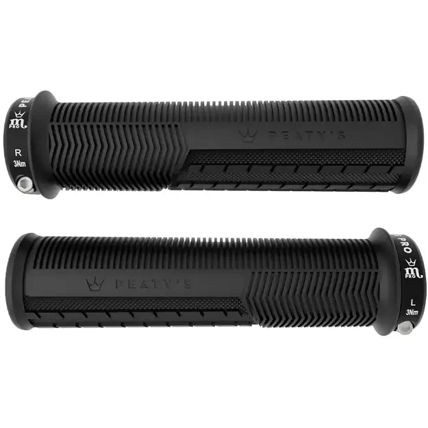 PEATY S GRIPY MONARCH PRO MUSHROOM THICK BLACK (PGM-PRO-MSH-THK-BLK-20)