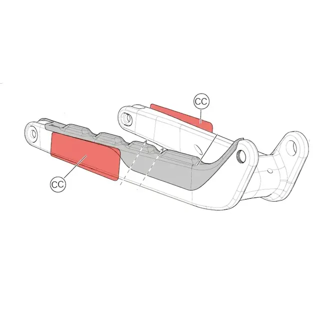CANNONDALE Moterra Crb Clear Frame Protection (K34295)
