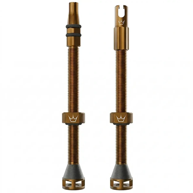 PEATY S TUBELESS VALVES HOLESHOT FAST FLOW 80MM BOURBON (PTV-HFF-80-BRB-12)
