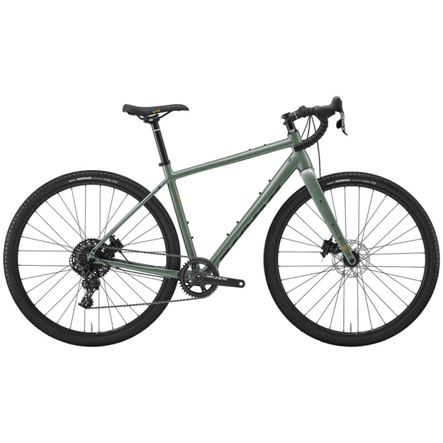 Dviratis KONA Libre, 28  blizgios metalinės žalios spalvos