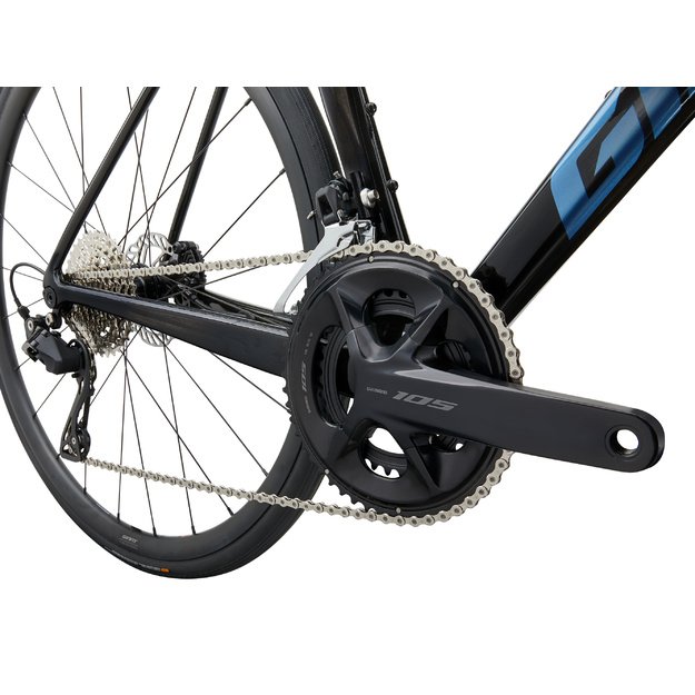 Plento dviratis GIANT TCR Advanced 2 KOM, anglies pluošto