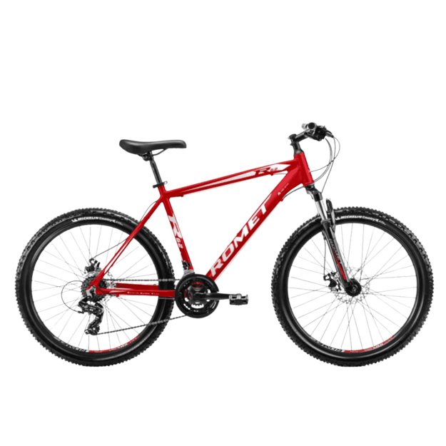 Vaiki&scaron;kas dviratis ROMET Rambler R6.2, 26  raudonas-baltas-pilkas (M)