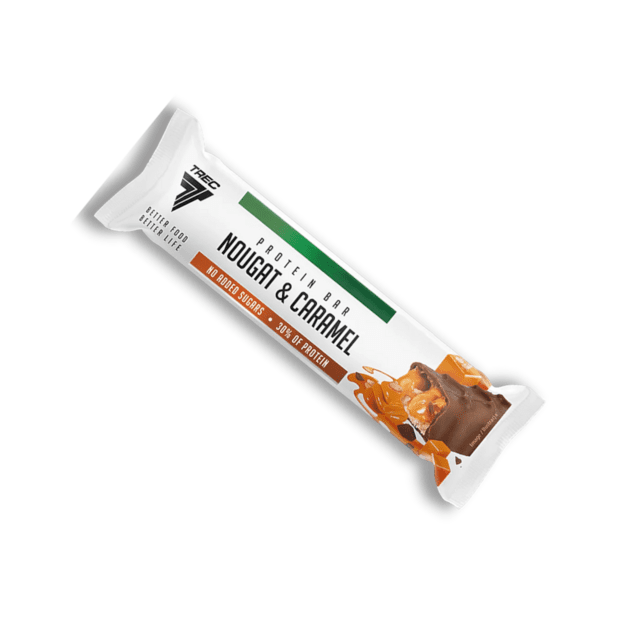 Baltymų batonėlis TREC PROTEIN BAR NOUGAT & CARAMEL, 46 g