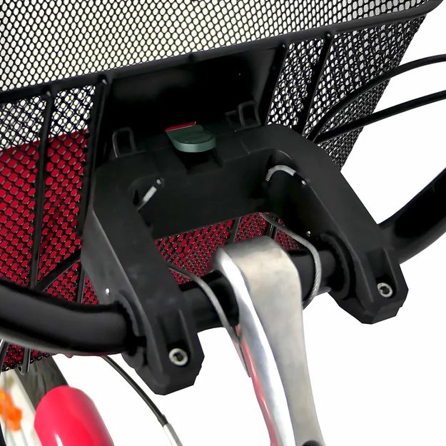 Dviračio krep&scaron;ys ant vairo BONIN HAPO-G - E-Bike // su Quick-Release laikikliu, metalinis (juodas)