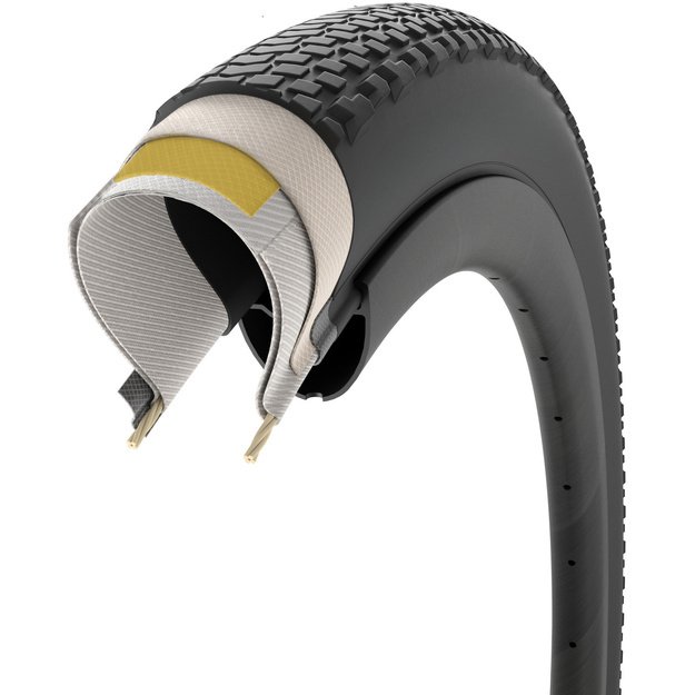 Padanga Pirelli Tire Cinturato Gravel H, TechWall