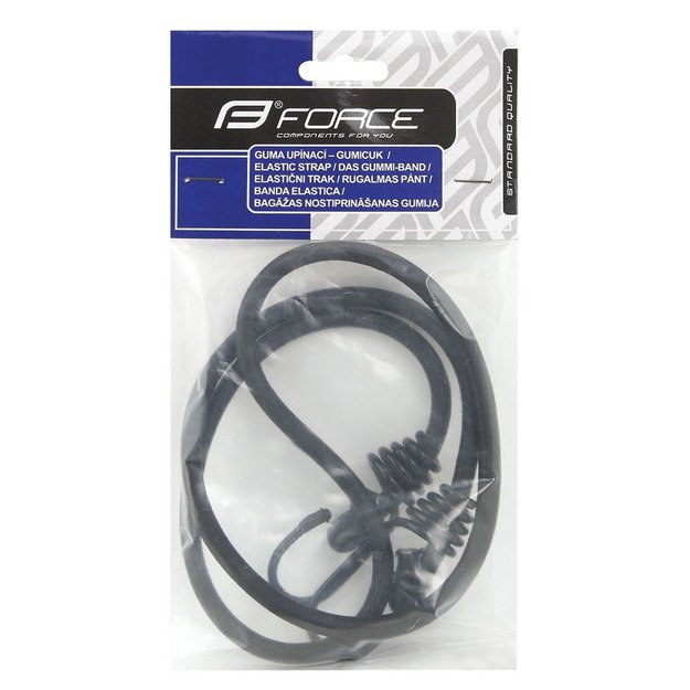 Guma ant bagažinės su kabliu 8x1000mm (juoda) 1