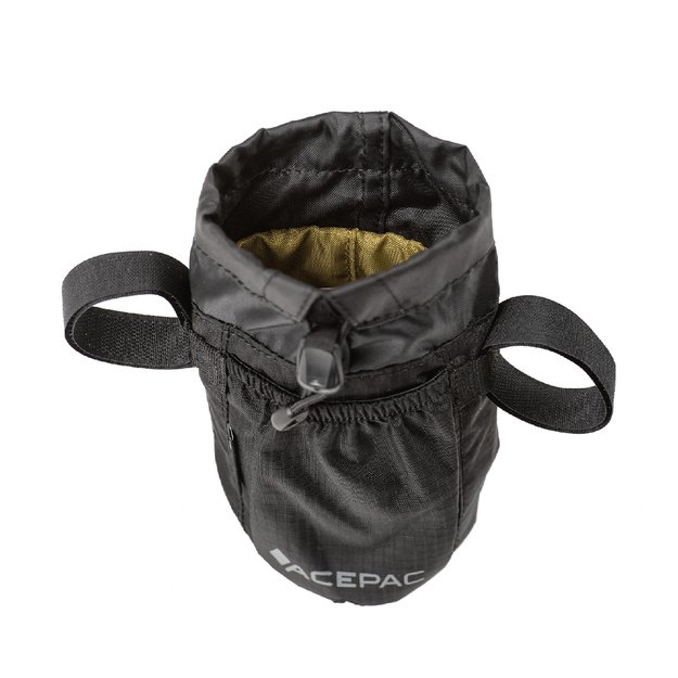 Dviračio krep&scaron;ys gertuvei ant vairo Acepac Bike Bottle Bag MKIII // 1 l (juodas)