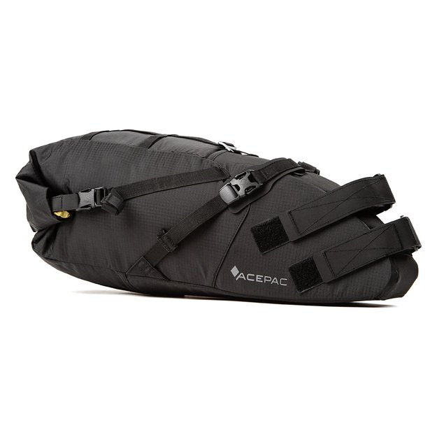 Dviračio krepšys ant balnelio stovo Acepac Saddle Bag MKIII // 16 l (juodas)