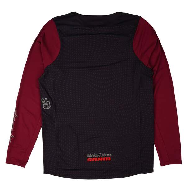 TLD LONG SLEEVE JERSEY SKYLINE TROY LEE DESIGNS X SRAM RADIOSCAPE BLK / BERRY (34195500) 1