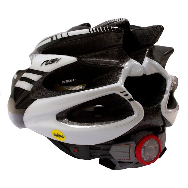 Šalmas RUDY PROJECT Rush, S 51-55 cm, (juoda) 2