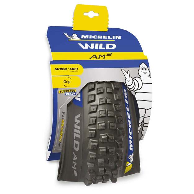 MICHELIN TIRE WILD AM2 27,5X2.40 COMPETITION LINE FOLDABLE TS TLR (490514) 1