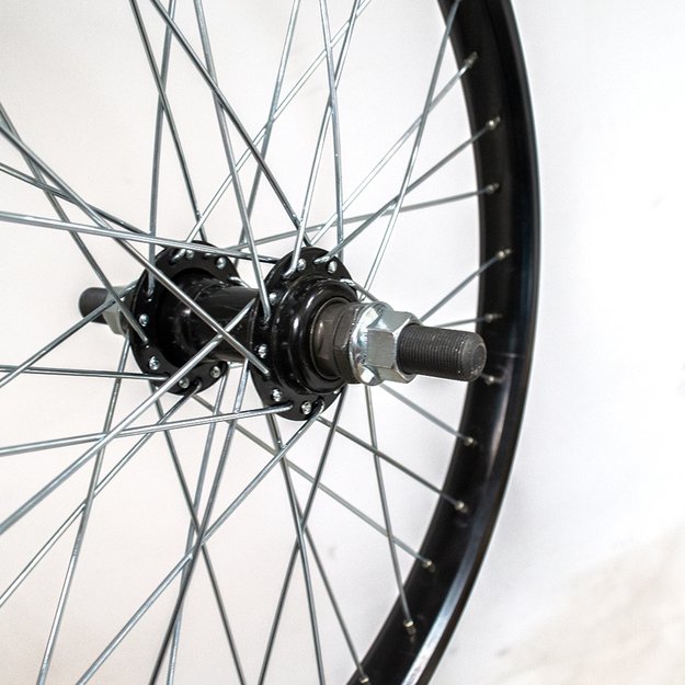 Priekinis ratas 20  36H, BMX, lankas su briauna, viengubas 2