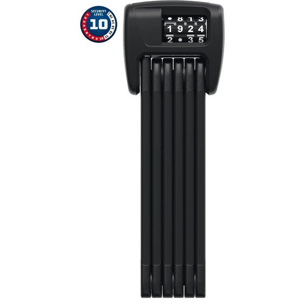 Spyna ABUS sulankstoma 6000C/90 LED BK SH (juoda)