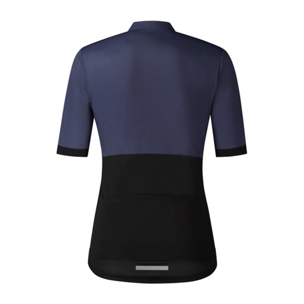 Marškinėliai SHIMANO ELEMENTO W'S SHORT SLEEVE JERSEY Women Navy moteriški (Tamsiai mėlyna) 1