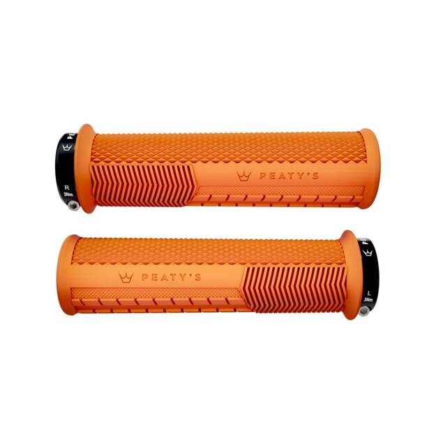 PEATY S GRIPS MONARCH KNURL THICK MANGO (PGM-KNL-THK-MNG-1)