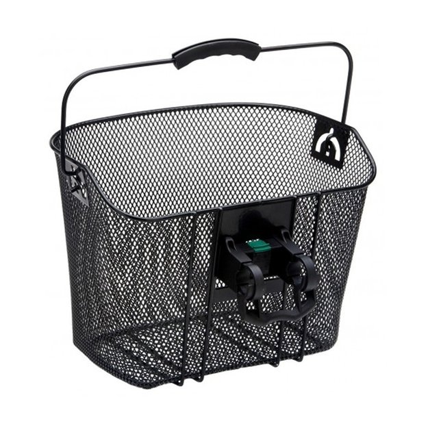 Dviračio krep&scaron;ys ant vairo // su Quick-Release fiksatoriumi (juodas) 