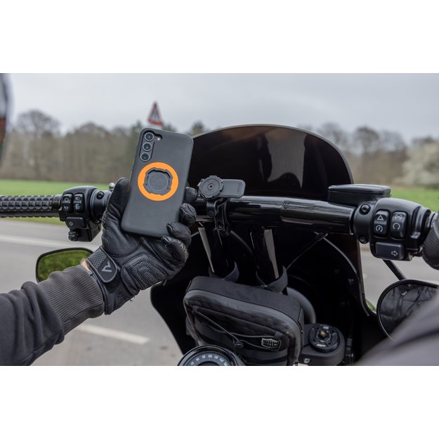 Telefono laikiklis ant motociklo vairo PRO Quad Lock L 2