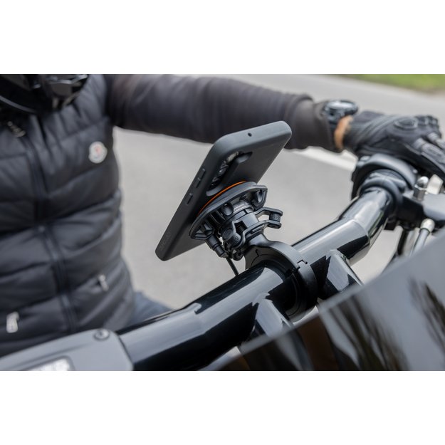 Telefono laikiklis ant motociklo vairo PRO Quad Lock L 1