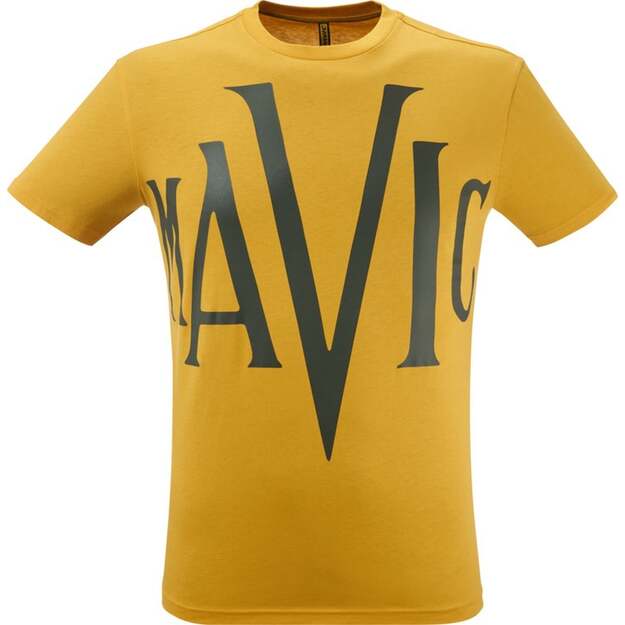 MAVIC SHORT SLEEVE TEE HERITAGE V MUSTARD BLACK (T000232)