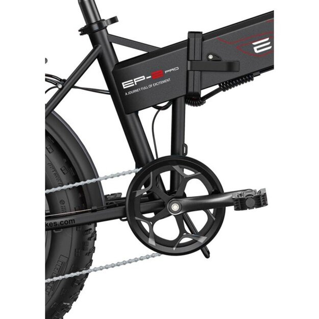 Sulankstomas elektrinis dviratis Engwe EP-2 PRO 750Wh 20" oranžinis 2