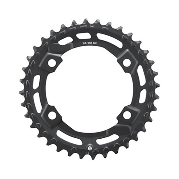 Priekinė žvaigždė Shimano CUES FC-U6000-2/FC-U6000-2B // 36T, B.C.D.: 96 mm
