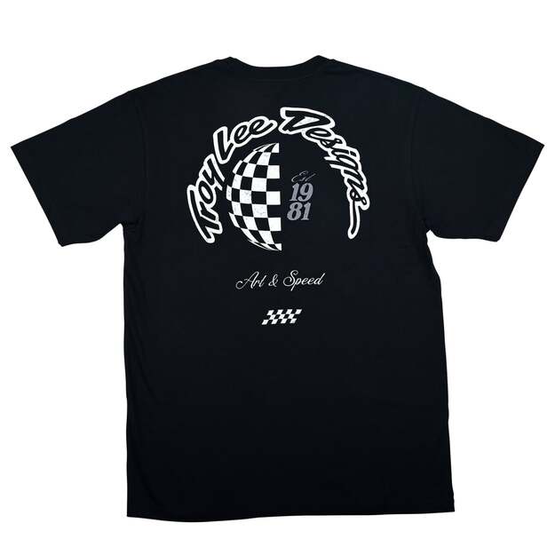 TLD TRIKO S KRÁTKÝM RUKÁVEM WORLDWIDE BLACK (70188302) 1