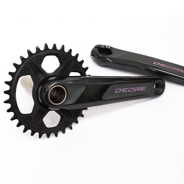 Priekinis žvaigždžių blokas Shimano M6100 // 170 mm, 32T // 1x12 pav. 1
