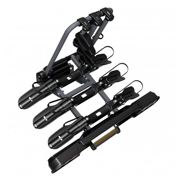 Autobagažinė Peruzzo Pure Instinct // 3 dviračiams // ant kablio, atlenkiama, plienas 