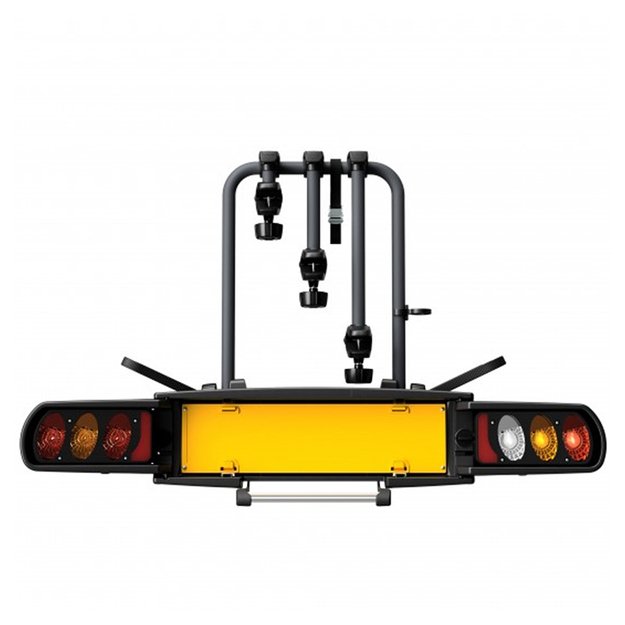 Autobagažinė Peruzzo Pure Instinct // 3 dviračiams // ant kablio, atlenkiama, plienas 