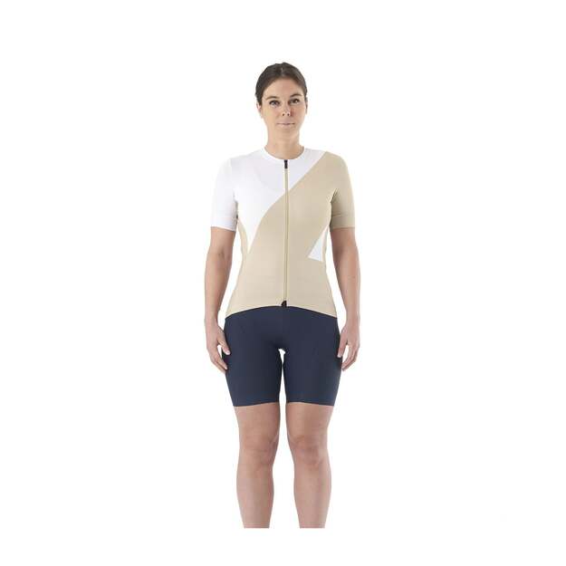 MAVIC WOMENS SHORT SLEEVE JERSEY AKSIUM GRAPHIC BIG M/WHITE PEPPER (T000593) 2