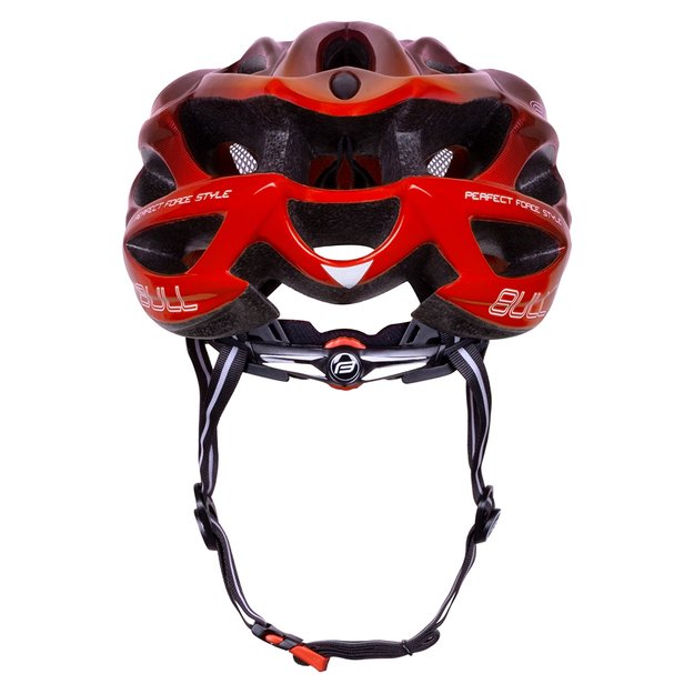 Šalmas FORCE BULL HUE MIPS // dydis S-M (55-58 cm) (raudona/juoda) 3
