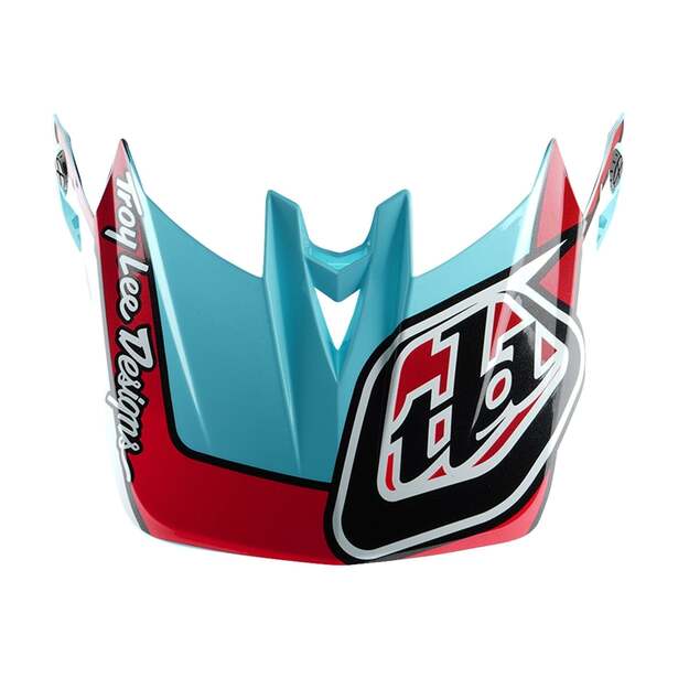 TLD HELMET D4 POLYACRYLITE LINEAR BLUE (17422601) 8