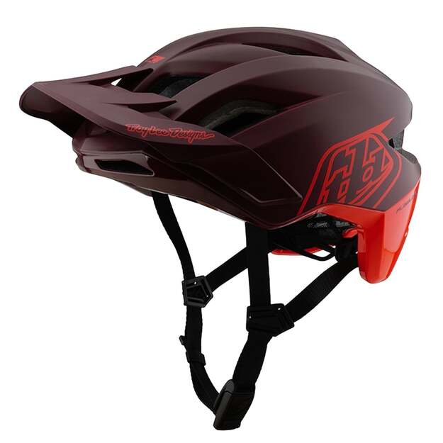 TLD HELMET FLOWLINE SE BADGE MAROON (11056810) 2
