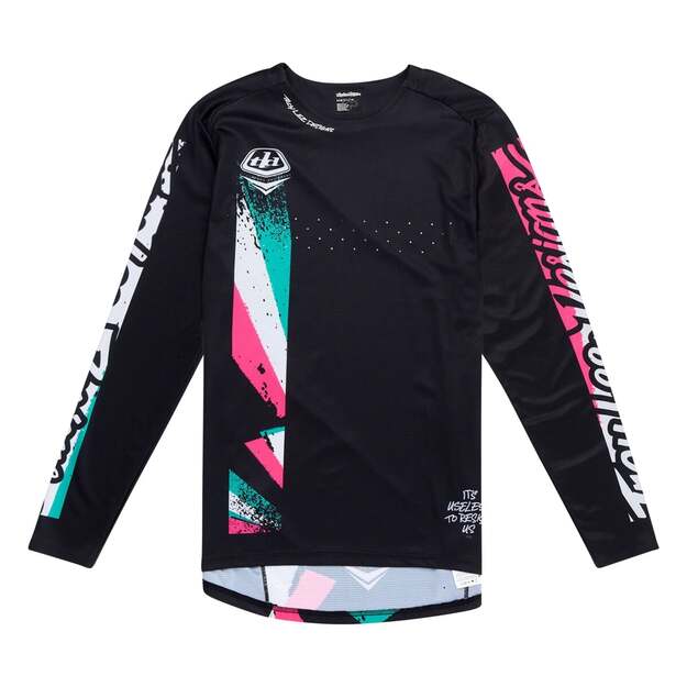 TLD LS JERSEY SPRINT FULL PULL BLACK (32303600)