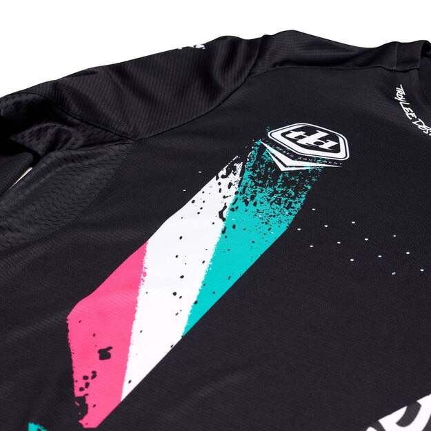 TLD LS JERSEY SPRINT FULL PULL BLACK (32303600) 3