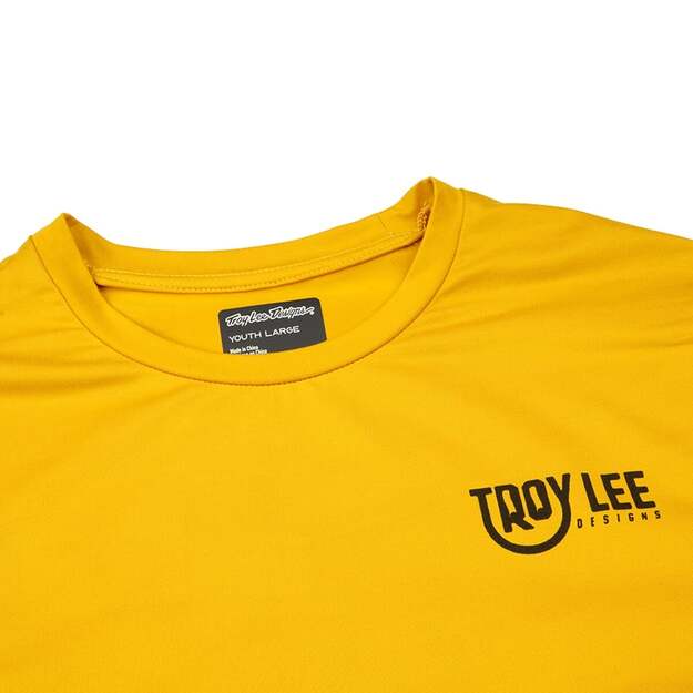 TLD YOUTH LS JERSEY RUCKUS RIDE TEE EYEZ SAFRON (38602000) 4